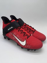 Nike Alpha Menace Pro 2 MID Football Cleats Red White AQ3209-601 Men’s S... - £167.18 GBP