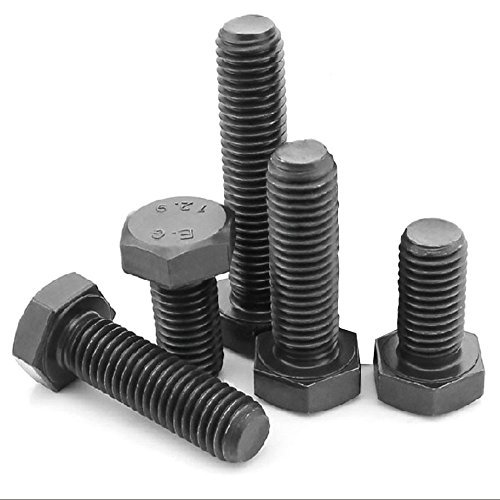 Bluemoona 20 Pcs - Metric M6 Hex Socket screw flat head Hexagon cap screws bolt