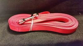 1&quot; Nylon Webbing Dog Leash 2 Ply 8 Ft  Made Heavy Duty Handmade Swivel Snap - $357.18 MXN