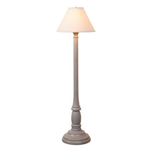 Irvins Country Tinware Brinton House Floor Lamp in Earl Gray with Linen Fabric - £570.23 GBP