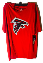 NFL Team Apparel Juventud Atlanta Falcons Logo Del Equipo de Manga Corta XL Rojo - £13.93 GBP