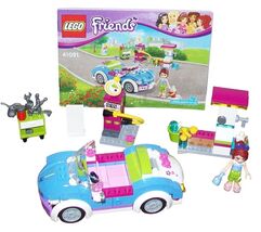 LEGO Friends #41091 - Mia's Roadster w/Mia Figure &amp; Manual (COMPLETE) - $17.28