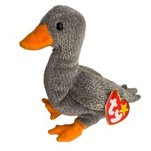Honks the Goose Bird Retired TY Beanie Baby 1999 PE Pellets Excellent Cond - £5.34 GBP