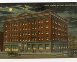 Hotel Zumbro at Night Postcard Rochester Minnesota 1900&#39;s  - $17.80