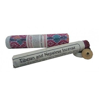 Guru Mantra Brocade Tibetan Incense Stick, Nepal - $5.94