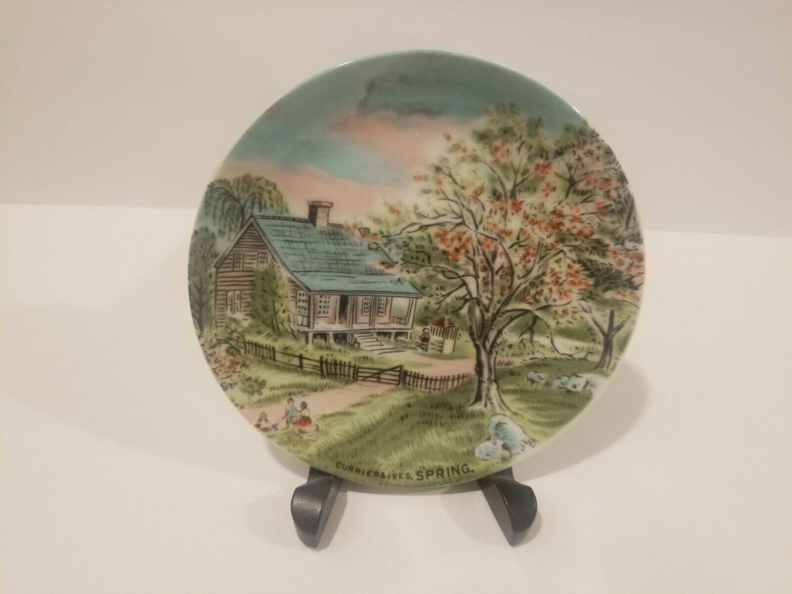 Currier & Ives - Made In Japan - Collector Plate - Spring - $14.83