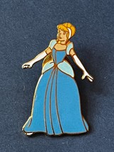 Disney Marked Light Blue Enamel CINDERELLA Princess Lapel or Hat Pin or ... - £8.85 GBP