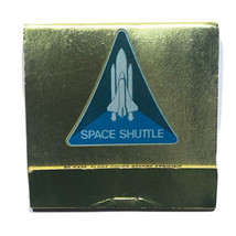 Kennedy Space Center Space Shuttle Florida Match Book Gold Matchbox - £15.67 GBP