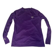 Holloway USTA Long Sleeve Performance Shirt Purple Womens Small Tennis Top - $7.91