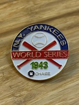 MLB New York NY Yankees World Series Chase Bank 1948 World Series Pin KG JD - $14.85