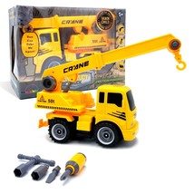 Construct A Truck - Crane. Take it apart + Friction powered 2-toys-in-1 - £19.73 GBP