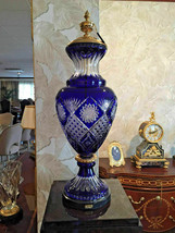 Soher Crystal Amphora Different Colors French Gold Marble Bronze Spanish NEW - £1,406.86 GBP