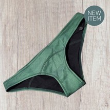 NEW Wildfox Green Shimmer Bikini Bottoms Small - $21.08