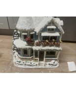 Thomas Kinkade Night Before Christmas Story House 2004 New - $2,787.49 MXN