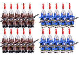 20pcs Ancient China Ming Dynasty General Army Minifigure Toys - £20.97 GBP