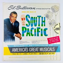 Ed Sullivan Presents Songs And Music Of South Pacific Vinyl LP Record Album - £7.63 GBP