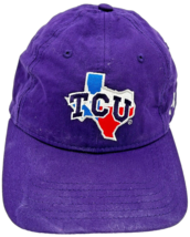 under armour TCU Horned Frogs Hat Texas Flag Cap Purple OSFA - $13.47