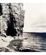Mount Desert Isle Cliff And Cove Maine 1924 Gravure Print New England DWT8B - €17,28 EUR