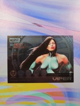 2010 Rittenhouse Marvel Heroes and Villains Most Wanted | Viper #M8 - $3.99