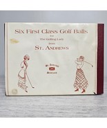 Vintage St. Andrews Scotland Golf Balls for the Golfing Lady in Collecti... - $43.31 CAD