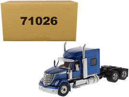 International LoneStar Sleeper Cab Truck Tractor Blue 1/50 Diecast Model by Diec - £57.14 GBP