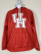 Fanthread Red White UH University Of Houston Pull Over Hoodie Mens XL Po... - $16.09