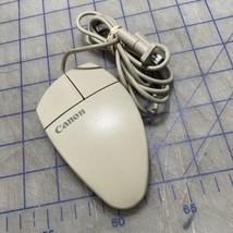 Vintage Canon Computer Mouse Serial Mouse Made In USA Vintage Computing - $13.30