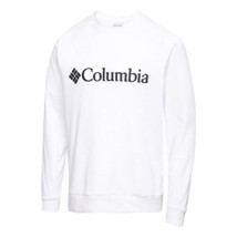 Columbia sportswear Men&#39;s Sunridge Crew Neck Sweatshirt White/Black Size... - £36.99 GBP
