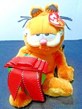 TY Happy Holidays Garfield 9in. Plush Hang &amp; Tush Tags Retired in 2005 - $19.99