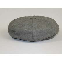 Mens Fashion Classic Flannel Wool Apple Cap Hat by Bruno Capelo ME907 Gray image 5