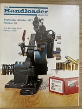 HANDLOADER AMMUNITION RELOADING JOURNAL  -  SEPTEMBER - OCTOBER 1972 - $6.30