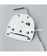 NEW Chrome TREMOLO Tailpiece Bridge Guitar Vibrato &amp; Whammy - $46.73 CAD