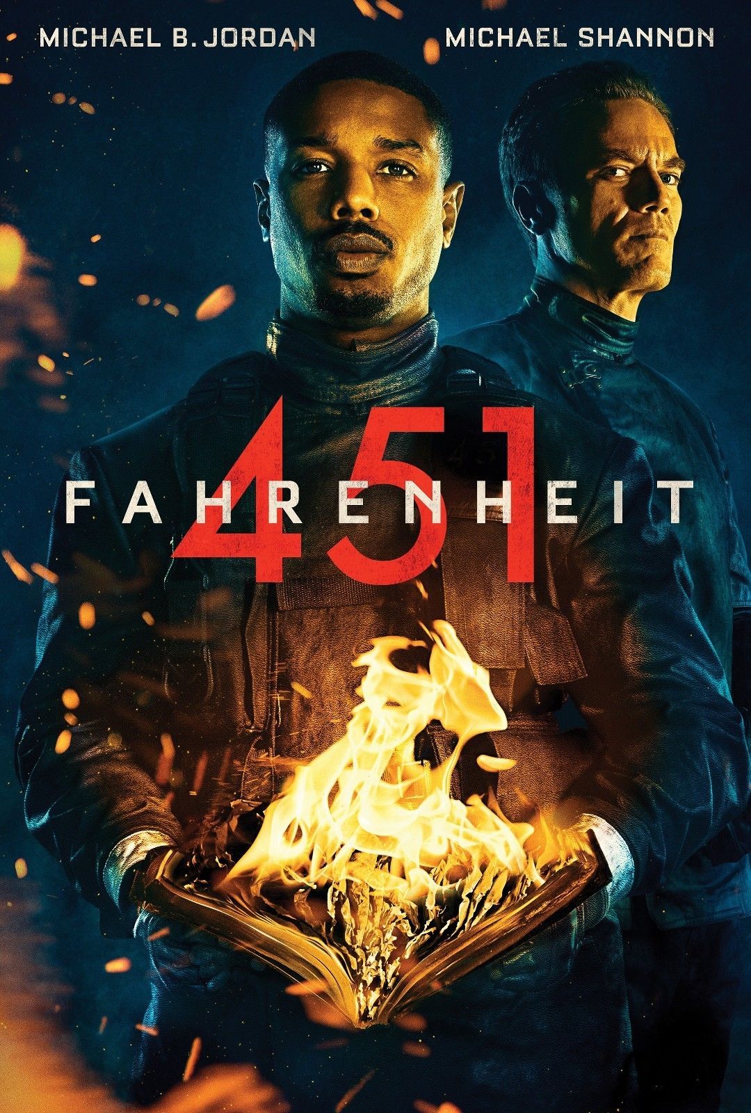 Fahrenheit 451 Movie Poster Michael B. Jordan Michael Shannon Film Print 27x40" - $11.90 - $24.90