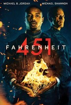 Fahrenheit 451 Movie Poster Michael B. Jordan Michael Shannon Film Print... - $11.90+