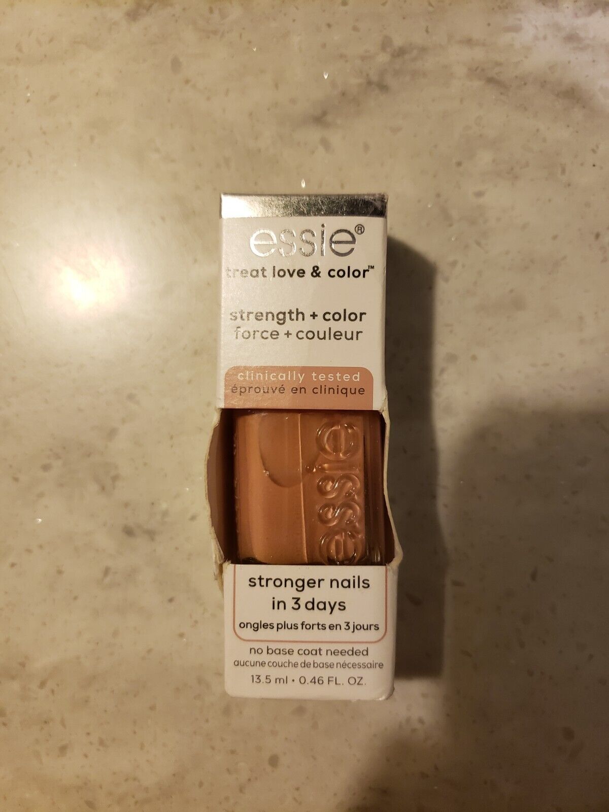 Essie Strength And Color Nail Care Polish 52 Final Stretch Full Coverage New - $7.56