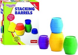 Funskool Giggles Stacking Barrels, Multi Color (Free shipping worldwide) - £17.28 GBP