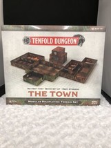 Gale Force Nine: Tenfold Dungeon: The Town, Multicolor RPG Scale NEW SEALED - £51.35 GBP