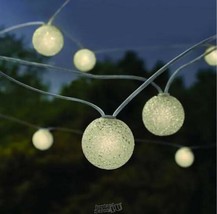 HB-20 ft. Low Voltage 10 Lights Party Ball Indoor/Outdoor String Lights (2-Pack) - £15.14 GBP