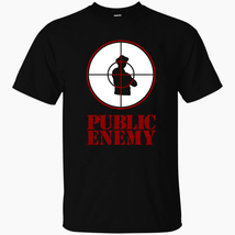 Vintage Public Enemy Cotton Black All Size Unisex Shirt AA1030 - £12.26 GBP+