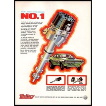 1971 Mallory Ignition Vintage Print Ad Performance Car Part Man Cave Wall Art - £8.19 GBP