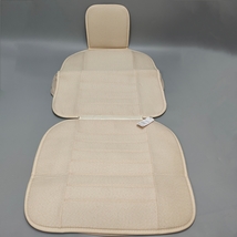AGNEWINOS Unfitted fabric covers for vehicle seats Waterproof Seat Cover, Beige - £29.31 GBP