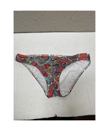 Victoria&#39;s Secret Colorful Swim Bikini Bottoms Artsy Print Women’s Size ... - $21.95