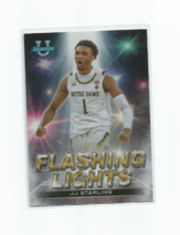 Jj Starling (Notre Dame) 2022-23 Bowman Univ Best Flashing Lights Insert #FL-20 - £3.91 GBP