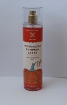 Bath &amp; Body Works Marshmallow Pumpkin Latte Fine Fragrance Mist 8 Oz New - £15.79 GBP