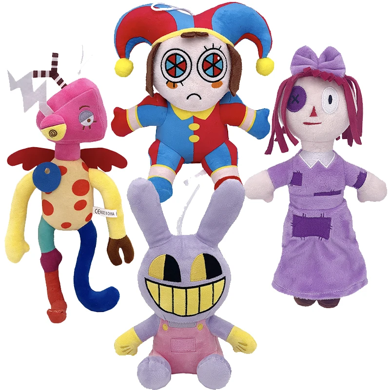 The Amazing Digital Circus PlushSoft Stuffed Cartoon Plushie Toys Theater Rabbit - £10.17 GBP+