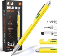 BIIB Valentines Day Gifts for Him, Gifts for Men 9 in 1 Multitool Pen, Boyfriend - £22.40 GBP