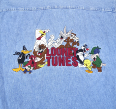 Vintage 90’s Warner Bros Studio Store Looney Tunes Bugs Taz Tweety Shirt Size XL - £18.90 GBP