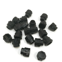 QTY 21  Robotix G-Rex  Replacement Part -  black connectors Part # 614 - £6.32 GBP