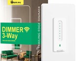 3 Way Smart Dimmer Switch By Martin Jerry | Touch Trailing Edge 4 Way Smart - $50.99