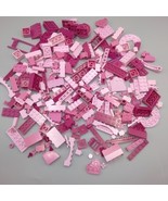 Lego Bricks Lot Pink Light And Dark 8 Oz - £9.41 GBP